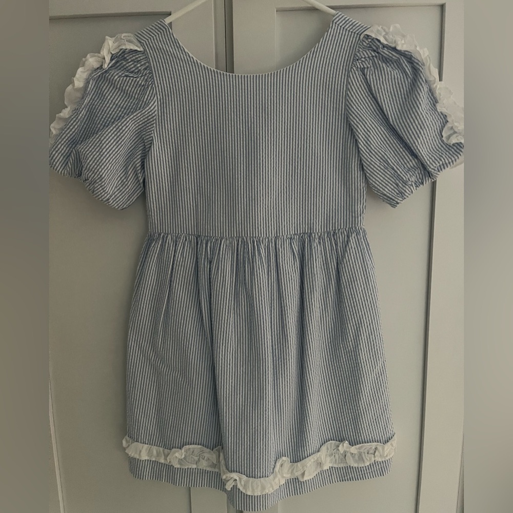 Janie and Jack seersucker dress